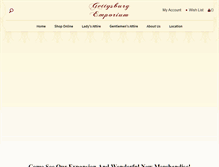 Tablet Screenshot of gettysburgemporium.com